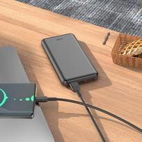 hoco power bank - Hoco J100, 10000mAh, juodas (black) - 3 nuotrauka