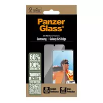 galaxy s25 ekrano apsauga - PanzerGlass PG46385 PanzerGlass ® Screen Protector Samsung S25 Edge | Ultra-Wide Fit Skaidri ekrano apsauga 1 vnt - 3 nuotrauka