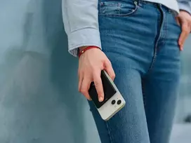 power bank wireless - Tracer AirMag2 5000mAh PD20W+15W Mag, juodas - 6 nuotrauka