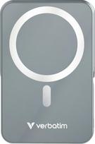 10000 power bank - Verbatim Charge 'n' Go Magnetic Wireless Power Bank with Stand, 10000mAh, Grey - 7 nuotrauka