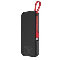 magnetinis power bank 10000 - Maxlife MXPB-08, 10000mAh, 15W, juodas (black) - 3 nuotrauka