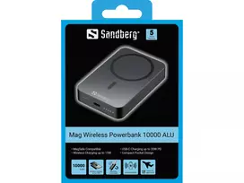 10000 power bank - Sandberg 420-97 Mag Wireless Powerbank 10000 ALU - 3 nuotrauka