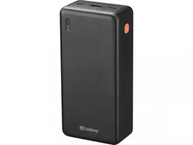 power bank 27000mah - Sandberg Saver Powerbank 27000, 27000mAh, juodas (black) - 3 nuotrauka
