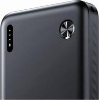 usb c pd power bank - USAMS PB83 10000mAh juodas - 4 nuotrauka