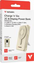10000mah power bank - Verbatim Charge n Go 10000mAh, auksinė - 4 nuotrauka
