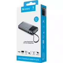 powerbank 20.000 mah - Sandberg 421-29 All-in1 Powerbank 20000 PD67W - 2 nuotrauka