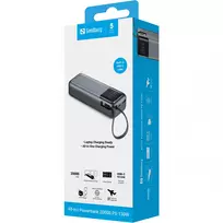baterija isorine 12v - Sandberg 421-30 All-in1 Powerbank 20000 PD130W - 2 nuotrauka