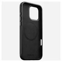 apple 16 pro max dekliukai - Nomad "Modern Leather Case iPhone 16 Pro Max" Juodas (Black) - 2 nuotrauka