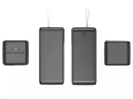 power bank - Tracer Prime-V5 50000mAh, QC22.5W+PD20W, juodas (black) - 2 nuotrauka