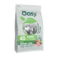 Oasy Monoprotein Adult Medium/Large sausas pašaras su triušiena šunims, 10 kg