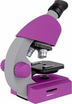 mikroskopas 40x - Bresser Junior Microscope 40x-640x Lilac - 2 nuotrauka