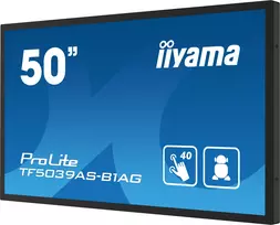 lentos 5 - Iiyama ProLite TF5039AS-B1AG 50", 4K, juodas (Black) - 4 nuotrauka