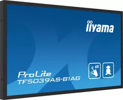 lentos 5 - Iiyama ProLite TF5039AS-B1AG 50", 4K, juodas (Black) - 5 nuotrauka