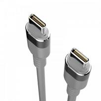 type c to usb - Dudao LC5MAX USB Type C to USB Type C 100W 1m Grey - 2 nuotrauka
