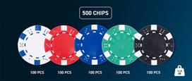 pokerio kortos - Bicycle Pokerio rinkinys 500 vnt. - 10 nuotrauka
