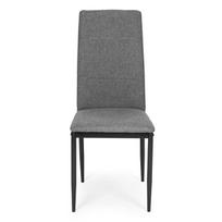 4 kedziu komplektas - Kėdžių rinkinys ModernHome KJC007, matinė, pilka, 41 cm x 41 cm x 95 cm - 4 nuotrauka