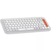 balta klaviatura belaide - LOGITECH POP ICON KEYS - OFF WHITE - US INT'L - BT  - INTNL-973 | 920-013072 - 4 nuotrauka