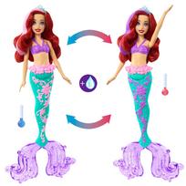 lele princese - Spalvas keičianti lėlė Disney Arielė - 4 nuotrauka