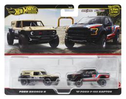 automodeliai - HOT WHEELS 2 automodeliukų rinkinys Automobilių kultūra, HBL96 - 8 nuotrauka