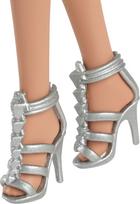 blizgi suknele - Mattel Barbie Fashionistas Madistė pūsta violetine suknele HYT92, 29 cm, Violetinė - 3 nuotrauka
