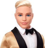 barbie kenas - Mattel Lėlė Barbie Ken Holiday kolekcijinė 2025 (JGK55) - 4 nuotrauka