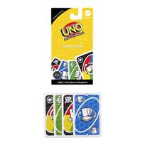 stalo zaidimas uno kortos - MATTEL GAMES UNO kortų žaidimo papildymas, JCV55 - 4 nuotrauka