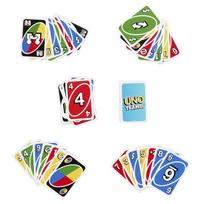 stalo zaidimas uno kortos - MATTEL GAMES UNO kortos Teams, HXT58 - 4 nuotrauka