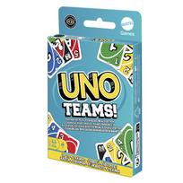 stalo zaidimas uno kortos - MATTEL GAMES UNO kortos Teams, HXT58 - 6 nuotrauka