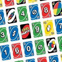 stalo zaidimas uno kortos - MATTEL GAMES kortų žaidimas UNO PARTY, JJV58 - 2 nuotrauka