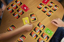 stalo zaidimas uno kortos - Mattel Games UNO Zero Kortų žaidimas JHH48 - 2 nuotrauka