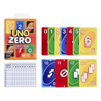 stalo zaidimas uno kortos - Mattel Games UNO Zero Kortų žaidimas JHH48 - 4 nuotrauka
