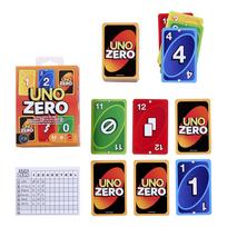 stalo zaidimas uno kortos - Mattel Games UNO Zero Kortų žaidimas JHH48 - 5 nuotrauka