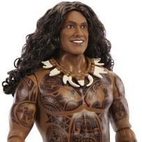 lele princese - Žaislinė figūrėlė Mattel Disney Princess Moana Maui JLP17, ruda/žalia spalva (Brown/Green) - 3 nuotrauka