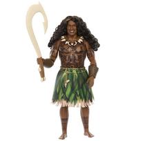 lele princese - Žaislinė figūrėlė Mattel Disney Princess Moana Maui JLP17, ruda/žalia spalva (Brown/Green) - 4 nuotrauka