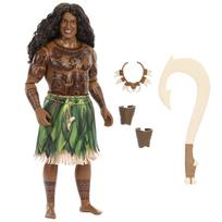 lele princese - Žaislinė figūrėlė Mattel Disney Princess Moana Maui JLP17, ruda/žalia spalva (Brown/Green) - 5 nuotrauka