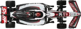hot wheels 1 64 - Mattel Hot Wheels Premium F1 Haas Esteban Ocon bolidas 1:64 (White/Black) - 2 nuotrauka