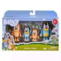 bluey - BLUEY - 4 figūrėlių pakuotė - Family pack (90077) - 2 nuotrauka