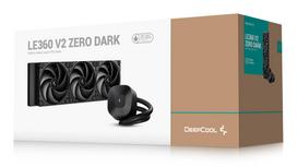 processoriu ausintuvas - DeepCool LE360 V2 ZERO DARK - 2 nuotrauka
