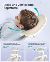 sulankstomos kedes - Songmics Ergonomiška biuro kėdė, bežinė (Beige) - 3 nuotrauka