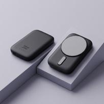 magsafe 5000 - Blue Star Slim DG-P8, 5000mAh, 15W, MagSafe, juodas (black) - 4 nuotrauka