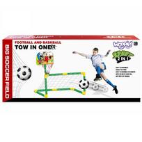 woopie krepsinio rinkinys - WOOPIE 2in1 krepšinio ir futbolo vartų rinkinys + kamuoliai - 2 nuotrauka