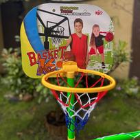 woopie krepsinio rinkinys - WOOPIE 2in1 krepšinio ir futbolo vartų rinkinys + kamuoliai - 6 nuotrauka
