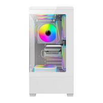 darkflash kompiuteriu ventiliatoriai - DarkFlash C365 White (Baltas) + 5 Fans - 2 nuotrauka