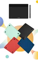 s pen - XP-Pen Deco Fun S Juodas (Black) - 2 nuotrauka