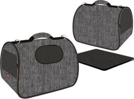krepsys katei - Zolux Nomad S transportavimo krepšys šuniui ir katei 36x21x23,5 cm Pilka (Gray) - 2 nuotrauka