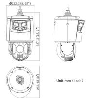 ip kamera - Hikvision TandemVu PTZ DS-2SE7C425MWG-EB/26(F0) - 5 nuotrauka