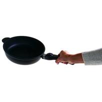 keptuves su nuimama rankena - Keptuvė Zyle ZY824FP, 24 cm, aliuminis - 5 nuotrauka
