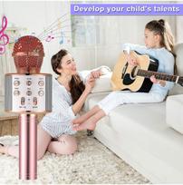 balso mikrofonai - Malplay žaislinis karaoke bluetooth mikrofonas - 2 nuotrauka