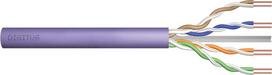cat6 utp - DIGITUS Installation cable cat.6 U/UTP Dca solid wire AWG 23/1 LSOH 50m violet - 2 nuotrauka