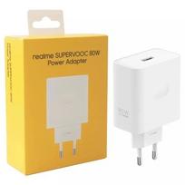Realme 80W USB-A SuperVooc Įkroviklis Baltas (White)